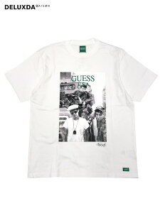 �yGUESS GREEN LABEL�zGRFW19-048 WHITE GUESS × Ricky Powell (�Q�X ���b�L�[�p�E�G��)�z Beastie Boys P1 TEE (�r�[�X�e�B�[�{�[�C�Y T�V���c)