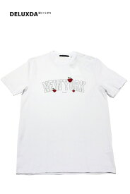 【STAMPD スタンプド】SLA-M2599FT NEW YORK LOVE TEE 刺繍 プリントTシャツ ラグジュアリーストリートブランド