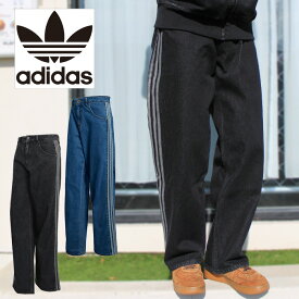 adidas Originals アディダス オリジナルス CT053 I8696 FIREBIRD ADICOLOR DENIM PANTS ファイヤーバード アディカラー デニム パンツ KD1497 KD1499 デニムパンツ 3ストライプ 三つ葉 スポーツ ストリート メンズ レディース ユニセックス ボトムス 国内正規 2026SS