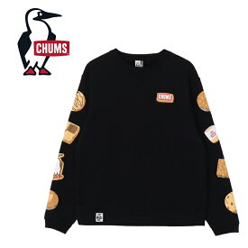 【セール/送料無料】CHUMS チャムス CH00-1518 BOOBY COOKIES CREW TOP【10%OFF】ブービー クッキーズ クルートップ パーカー スウェット インレイ クルートップ シャツ ボートロゴ ボックス ロゴ アウトドア メンズ レディース ユニセックス 裏起毛 4カラー 国内正規 2025AW