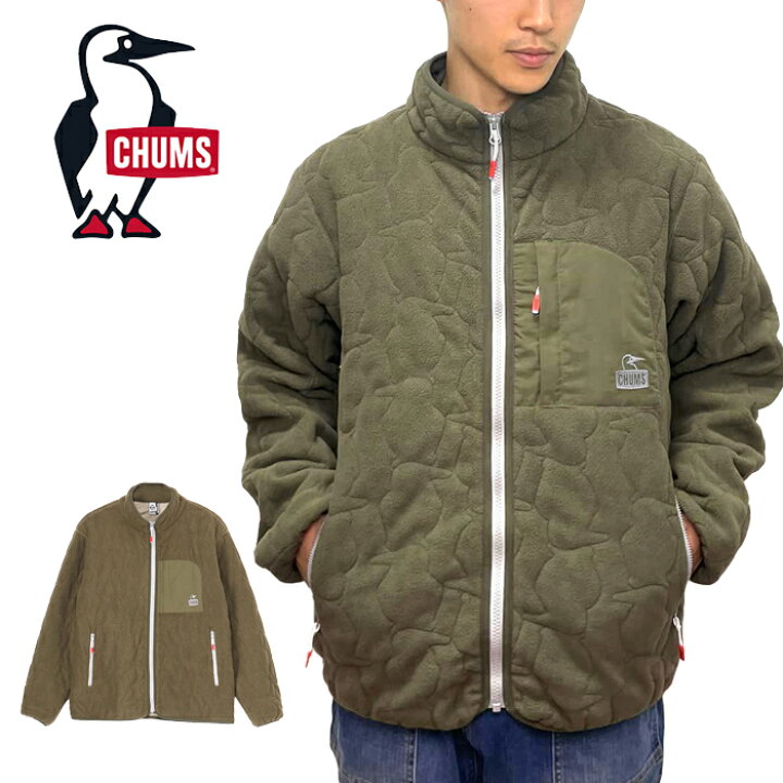 楽天市場】CHUMS チャムス CH04-1417 BOOBY STITCH FLEECE JACKET 【10  