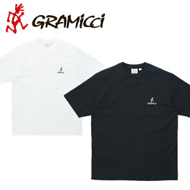 GRAMICCI グラミチ G4SU-T096 ONE POINT LOGO TEE ワンポイントロゴ Tシャツ グラミッチ カットソー アメカジ アウトドア キャンプ メンズ レディース トップス 半袖 2カラー 国内正規 2024SS