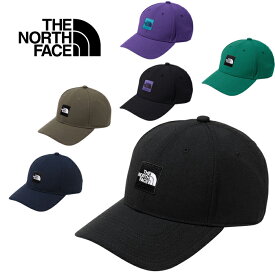 THE NORTH FACE ザ ノースフェイス NN02334 SQUARE LOGO CAP スクエア ロゴ ワッペン キャップ スナップバック アウトドア メンズ レディース ユニセックス 帽子 6カラー 国内正規 2024SS