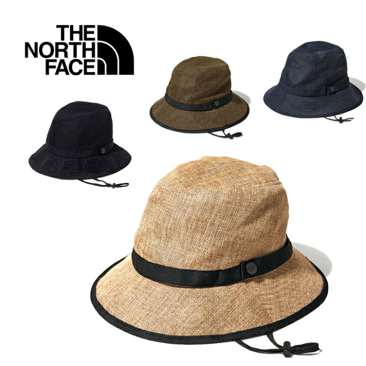 THE NORTH FACE ザ ノースフェイス NN02341 HIKE HAT ハイク ハット ストロー 麦わら 帽子 サファリ UVケア 日焼け防止 携帯 アウトドア メンズ レディース ユニセックス 4カラー 国内正規 2023SS DEMODE KEY STATION THE NORTH FACE ノースフェイス ハイクハット NN02341NA