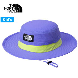 THE NORTH FACE ザ・ノース・フェイス NNJ02312 KIDS' HORIZON HAT【10%OFFセール】キッズ ホライズン ハット アウトドア キャンパー ジュニア ボーイズ ガールズ 男の子 女の子 子供服 ナイロン UVケア 日焼け防止 日よけ 撥水 速乾 軽量 帽子 4カラー 国内正規 2024SS