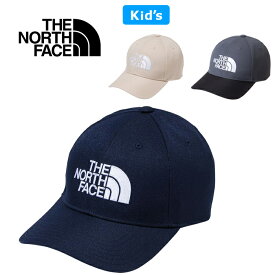 THE NORTH FACE ザ ノースフェイス NNJ42304 KIDS' TNF LOGO CAP キッズ ロゴ メッシュ キャップ アウトドア キャンプ ジュニア 男の子 女の子 子供服 通気 帽子 3カラー 国内正規 2024SS