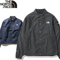 THE NORTH FACE ザ ノースフェイス NP12042 GTX DENIM COACH JACKET (メンズ) GTX デニム コーチ ジャケット GORE-TEX ゴアテックス ウインドブレーカー スクエアロゴ メンズ 防風 防水 ID インディゴデニム BD ブラックデニム 2カラー 国内正規 2021FW