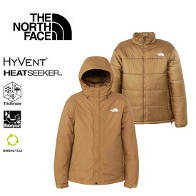 THE NORTH FACE ザ・ノース・フェイス NP62453 CASSIUS TRICLIMATE JACKET 【30%OFFセール】カシウストリクライメイトジャケット アウター 3WAY 脱着可能 ダウンジャケット付き HEAT SEEKER 防水 防風 保温 メンズ アウトドア 3カラー 国内正規 2024AW