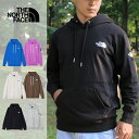 THE NORTH FACE ザ・ノース・フェイス NT12333 SQUARE LOGO HOODIE【10%OFFセール】スクエアロゴ フーディー スウェットパーカー プルオーバー アウトドア キャンプ キャンパー メンズ レディース トップス 裏毛 速乾 6カラー 国内正規 2025SS