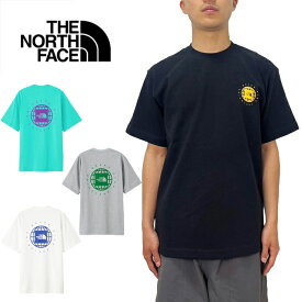 THE NORTH FACE ザ ノースフェイス NT32451 S/S GEO SQUARE LOGO TEE ショートスリーブ ジオ スクエア ロゴ Tシャツ ヘビーコットン 厚手 半袖 トップス アウトドア メンズ レディース 4カラー 国内正規 2024SS