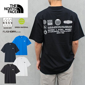 【SALE】THE NORTH FACE ザ・ノース・フェイス NT32550 S/S FLASH DRY GROVE GRID COTTON TEE【10%OFF】ショートスリーブフラッシュドライグローブグリッドコットンティー ユニセックス Tシャツ トップス アウトドア スポーツ サステナブル 国内正規 2026SS