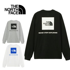 20%OFFセール THE NORTH FACE ザ ノースフェイス NT82333 L/S BACK SQUARE LOGO TEE ロングスリーブ バックスクエア ロゴ ティー Tシャツ ロンT ボックスロゴ カットソー トップス アウトドア メンズ 長袖 3カラー 国内正規 2023FW