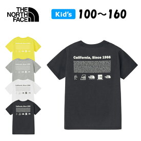 【NEWARRIVAL】THE NORTH FACE ザ・ノース・フェイス NTT32648 NTJ32648 S/S HISTORICAL LOGO TEE ショート スリーブ ヒストリカル ロゴ ティー（キッズ） Tシャツ トップス アウトドア キャンプ ジュニア 男の子 女の子 子供服 UVカット 半袖 100〜160cm 国内正規 2026SS