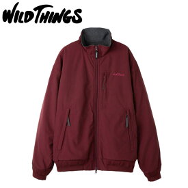 WILD THINGS ワイルドシングス WT25151AD STAND UP JACKET FLEECE LINING スタンドアップ ジャケット フリース ライニング アウター ナイロン アウトドア キャンプ ストリート ユニセックス メンズ レディース 撥水 防風 防寒 保温 3カラー 国内正規 2025AW