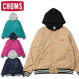 40%OFFセール チャムス CHUMS CH00-1364 CHUMS LOGO STADIUM HOODIE チャムス ロゴ スタジアム フーディ スタジャン ナイロンパーカー アウター アウトドア キャンプ フェス メンズ レディース ユニセックス 4カラー 国内正規 2022FW