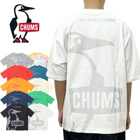 10%OFFセール チャムス CHUMS CH01-2356 OVERSIZED BOOBY T-SHIRT オーバーサイズド ブービー Tシャツ ビッグサイズ 半袖 トップス アウトドア キャンプ フェス メンズ レディース ユニセックス 10カラー 国内正規 2024SS