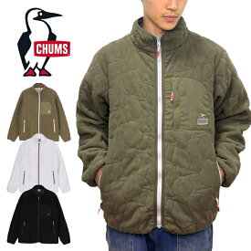 【SALE/即日発送】チャムス CHUMS CH04-1417 BOOBY STITCH FLEECE JACKET【30%OFF】 ブービー ステッチ フリース ジャケット アウター ブービー ロゴ キルティング インナー アウトドア キャンプ 防風 防寒 保温 メンズ レディース ユニセックス 3カラー 国内正規