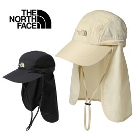 ザ ノースフェイス THE NORTH FACE NN02308 SUNSHIELD CAP サンシールド キャップ UVケア 虫よけ キャンプ アウトドア メンズ レディース ユニセックス 日焼け防止 撥水 登山 帽子 2カラー 国内正規 2024SS