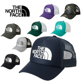 ザ ノースフェイス THE NORTH FACE NN02442 LOGO MESH CAP ロゴ メッシュキャップ スナップバック ナイロン トラッカーメッシュ ベースボール 帽子 メンズ レディース アウトドア 8カラー 国内正規 2024SS