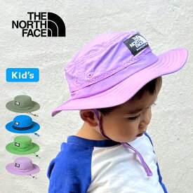 ザ・ノース・フェイス THE NORTH FACE NNJ02520 KIDS' HORIZON HAT【10%OFFセール】キッズ ホライズン ハット ジュニア ボーイズ ガールズ ユニセックス アウトドア スポーツ 子供服 ナイロン UVケア 撥水 速乾 サステナブル 軽量 帽子 クラシック 4カラー 国内正規 2025SS