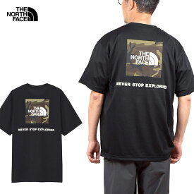 ザ・ノース・フェイス THE NORTH FACE NT32437 S/S SQUARE CAMOFLAGE TEE【20%OFF】ショートスリーブ スクエア カモフラージュ ティー Tシャツ 速乾性 静電ケア ビッグロゴ 迷彩 アウトドア ストリート ユニセックス 半袖 トップス カットソー 7カラー 国内正規 2024SS