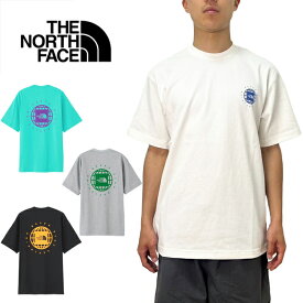 ザ ノースフェイス THE NORTH FACE NT32451 S/S GEO SQUARE LOGO TEE ショートスリーブ ジオ スクエア ロゴ Tシャツ ヘビーコットン 厚手 半袖 トップス アウトドア メンズ レディース 4カラー 国内正規 2024SS