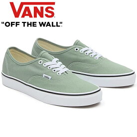 10%OFFセール バンズ VANS VN000BW5CJL AUTHENTIC オーセンティック キャンバス ローカット シューズ スニーカー スケボー メンズ レディース ヴァンズ アイスバーググリーン 国内正規 2024SS