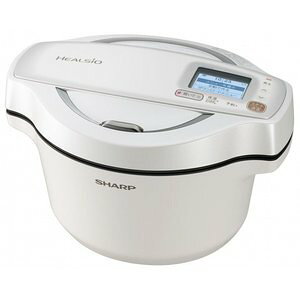 SHARP シャープ【KN-HW16E-W】KNHW16E-W ホットクックヘルシオ ホットクック [ホワイト系] 水なし自動調理鍋 ・1.6L【KK9N0D18P】
