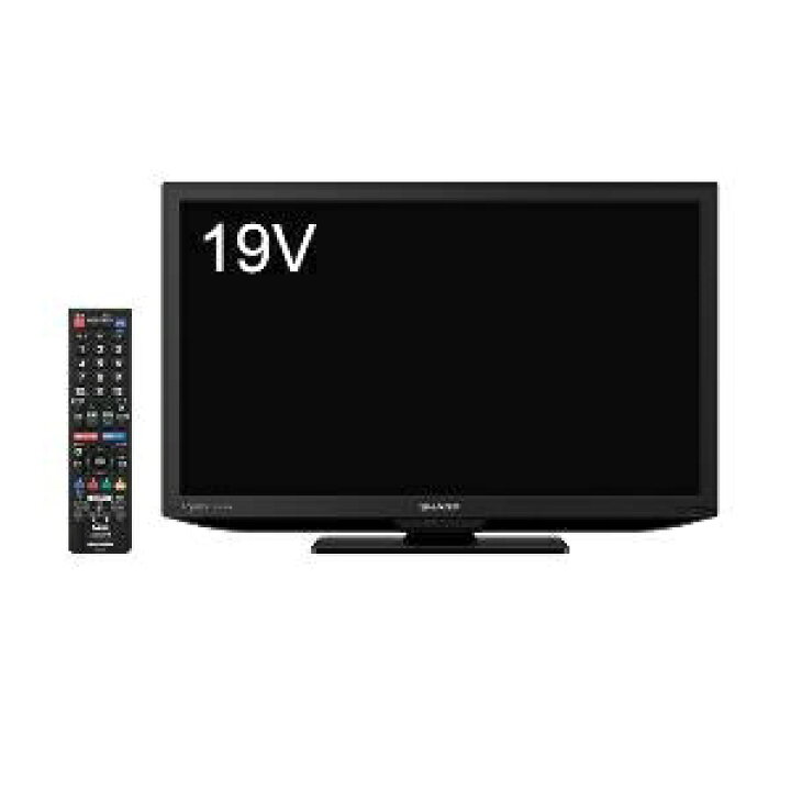 楽天市場】SHARP シャープ【2T-C19DE-B】2TC19DE-B 19型地上・BS・110  