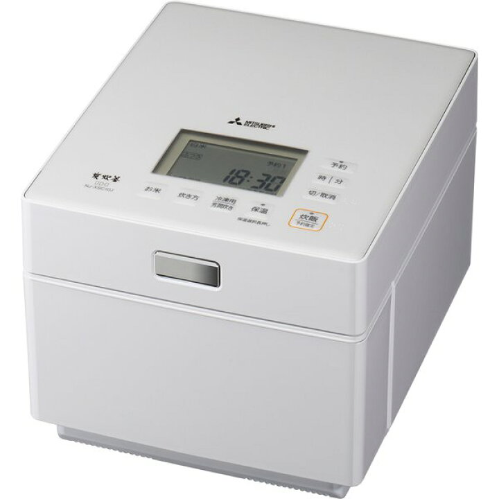 楽天市場】MITSUBISHI 三菱電機【NJ-XSC10J-W】NJXSC10J-W 炊飯器 5.5 