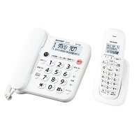 SHARP シャープ【JD-G33CL】JDG33CL　デジタル　コードレス　電話機（子機1台付き）ホワイト系【KK9N0D18…
