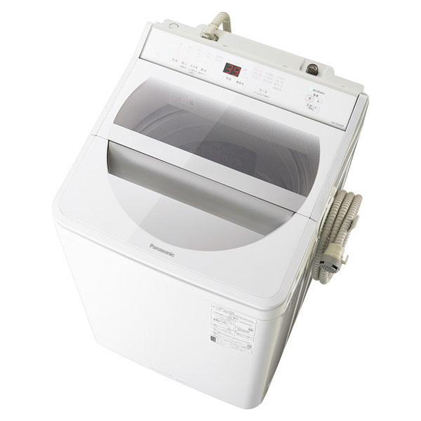 ■オプションで設置取付も承っております パナソニック 全自動洗濯機 10kg 簡易乾燥機能付 泡洗浄 ホワイト 希少 ショッピング NA-FA100H8-W