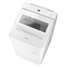 パナソニック 全自動洗濯機 8kg 液体洗剤・柔軟剤自動投入搭載 NA-FA8K2-W ホワイト