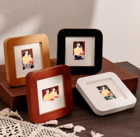 rilmy フォトフレーム 3インチ 小さい コンパクト 写真 家族写真 思い出 アート オブジェ 北欧風 かわいい おしゃれ モダン プレゼント 贈り物 お誕生日 新生活 韓国 インテリア