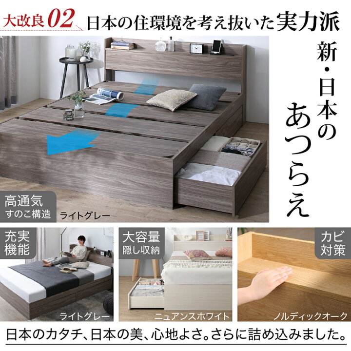 楽天市場】＼ポイント5倍！12/19 20:00〜12/20 23:59／ ベッド 
