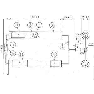 10-C2.0H L2�` �É͓d�r �� FK383 �����i 12.0V2000mAh �R�l�N�^�[�F �p�i�\�j�b�N �U���� �E ��퓔�o�b�e���[ �����d�r 10C20HL2P