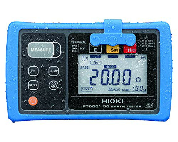 楽天市場】FT6031-50 接地抵抗計 HIOKI ( 日置電機 ) 防水タイプ 