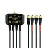 2SPA-K77W サン電子 ダブル分波器 4K8K ( 3224MHz )/ 地デジ / CATV 対応 出力 2.5C ケーブル 70cm 金メ…