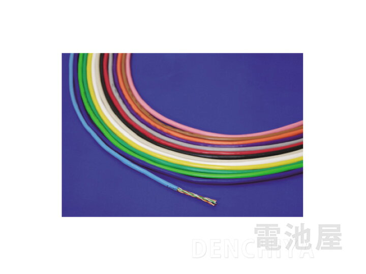 楽天市場】0.5-4P NSEDT 日本製線 300m LANケーブル CAT5e UTP 