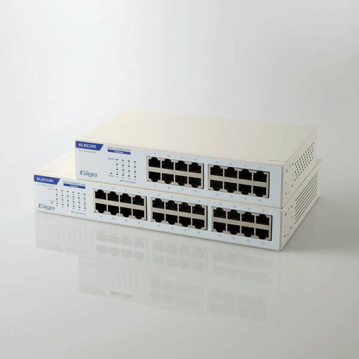 楽天市場】EHC-G24MN2-HW Giga対応 24ポート スイッチ ( 金属筐体 電源 