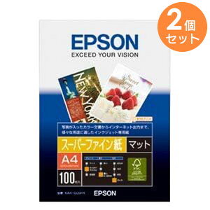 KA4100SFR �y 2�Z�b�g �z �X�[�p�[�t�@�C���� A4 100����*2�Z�b�g �G�v�\�� ( EPSON )