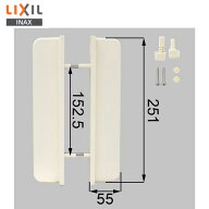 UHPD191 引手セット 浴室ドア部品 [UHPD191] LIXIL・トステム ( リクシル )