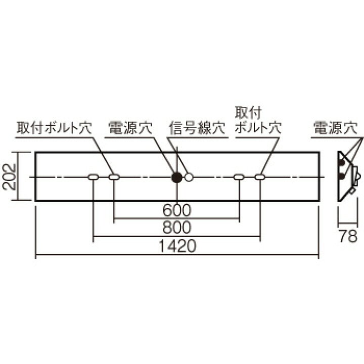 楽天市場】NNCF43135J LE9 天井直付型・壁直付型 LED（昼白色） 階段 