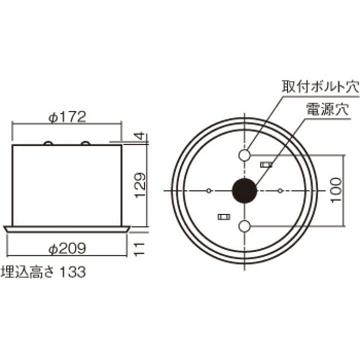 楽天市場】NNFB84815 クリーンルーム向け 天井埋込型 LED ( 昼白色 