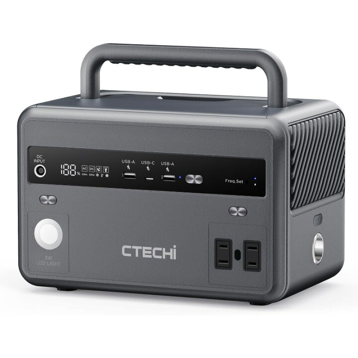 楽天市場】【お買い物マラソン ポイント5倍!】CTECHi ポータブル電源 