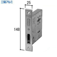 WD3441 【 純正品 】 錠ケース ガードロック錠 部品 美和ロック製 刻印：MIWA GAF あり バックセット:64m…
