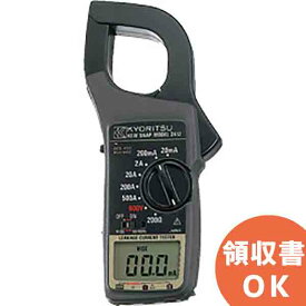 MODEL2412 │共立 KYORITSU クランプメータ 電気計測器 電気機器の管理 保全 測定器 測定 計測機器 計測器 MODEL 2412