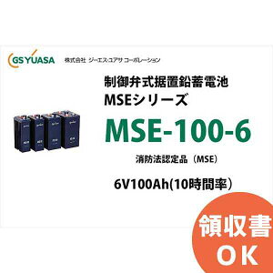 �y�󒍕i�zMSE-100-6 ����َ����u���~�d�r GS���A�T 6V100Ah (10���ԗ��j ���h�@�F��i������s�������[�J�[�����i���y�L�����Z���ԕi�s�z�y���Ԏw��s�z