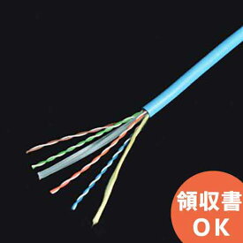 0.3-4P SPG6(SB) 日本製線 Cat6 細径 UTP LANケーブル 300m 水色