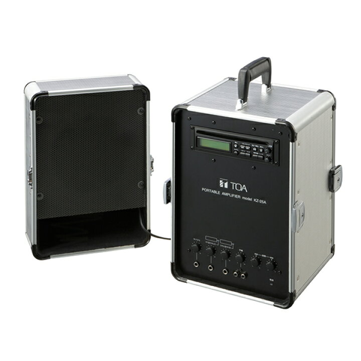 楽天市場】KZ-30A TOA 移動用PAアンプ 30Wx2ch CD付［イベント アンプ 